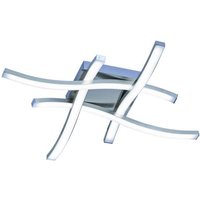 LED-Deckenleuchte ROUTE 4x5W LED von REALITY Leuchten R62474107 Hellgrau