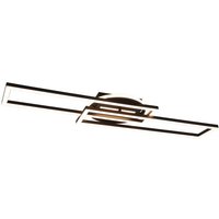 LED-Deckenleuchte TWISTER 30W 2700-6000K von REALITY Leuchten R67183132 Schwarz
