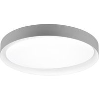 LED-Deckenleuchte ZETA 24W 2500lm von REALITY Leuchten R62712411 Hellgrau / Weiß
