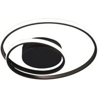 LED-Deckenleuchte ZIBAL 22W 2500lm von REALITY Leuchten R62911132 Schwarz