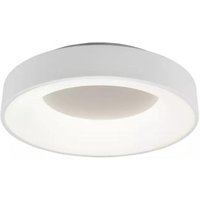 LED-Deckenleuchte ca. 45 cm Switch Dimmer Matt 1 Stück Metall Weiß