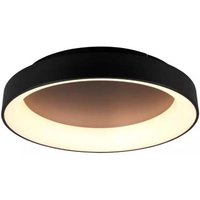 LED-Deckenleuchte ca. 60 cm Switch Dimmer Matt 1 Stück Metall Schwarz