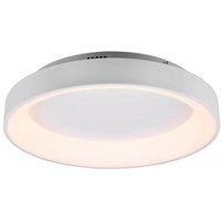 LED-Deckenleuchte ca. 60 cm Switch Dimmer Matt 1 Stück Metall Weiß