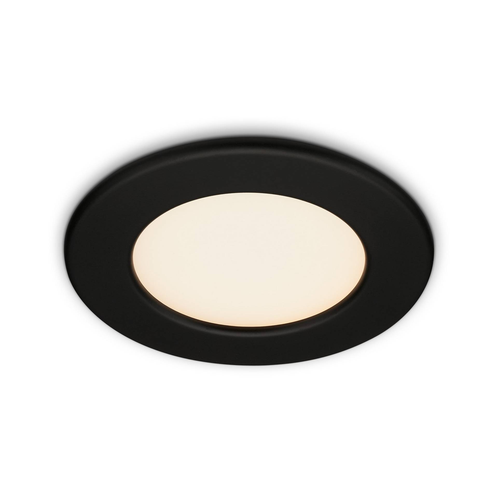 Briloner LED-Einbauleuchte 6 W Ø 11,5 cm 1 Stück mattschwarz Briloner LED-Einbauleuchte 6 W Ø 11,5 cm 1 Stück mattschwarz von Briloner