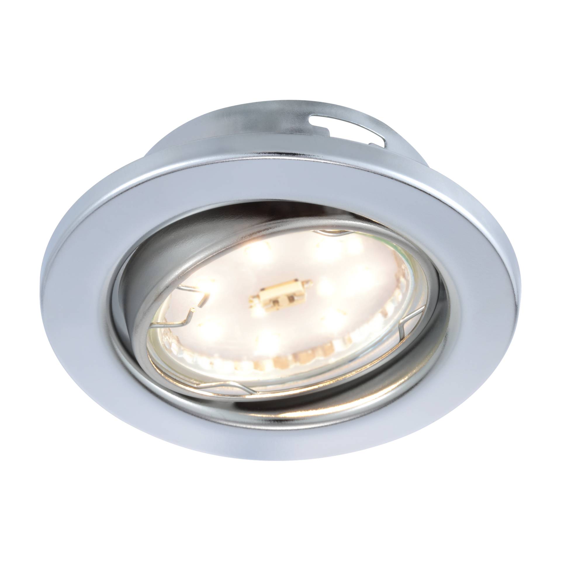 B1 LED-Einbauleuchten-Set chromfarben Ø 8,3 cm 3 Stück B1 LED-Einbauleuchten-Set chromfarben Ø 8,3 cm 3 Stück von B1