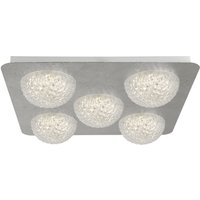 LED Einbauspot in Silber Metall L:43 cm 6 W 5-flammig LED Einbauspot in Silber Metall L:43 cm 6 W 5-flammig von 121004