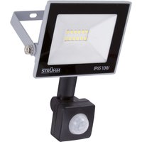 LED Flutlicht mit Bewegungsmelder IP65 6200 K 850 lm schmal von Strühm