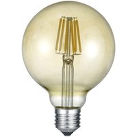 LED-Glas-Filament-LM E27 Globe von TRIO Leuchten 986-6790 Hellbraun