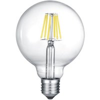 LED-Glas-Filament-LM E27 Globe von TRIO Leuchten 986-6810 Weiß