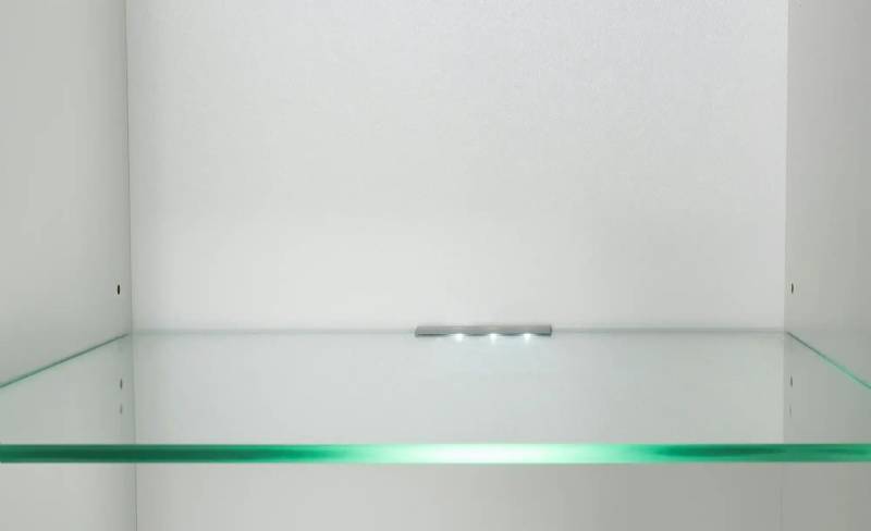 LED-Glasbodenbeleuchtung   ¦ weiß ¦ Maße (cm): B: 11 H: 6 Lampen & Leuchten > Möbelleuchten - Möbel Kraft