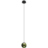 LED Hängelampe Glas Aluminium Schwarz Grün Ø15 cm 10 W LED Hängelampe Glas Aluminium Schwarz Grün Ø15 cm 10 W von Eco-Light