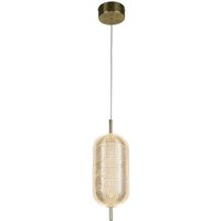 LED Hängelampe Metall in Messing 20 W 1845 lm Ø15 cm LED Hängelampe Metall in Messing 20 W 1845 lm Ø15 cm von 121004