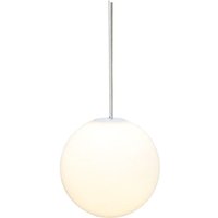 LED Hängelampe außen IP44 Ø 25 cm Weiß Kugel 3000-6500 K von Newgarden