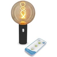 LED Hängeleuchte Akku Dimmer Fernbedienung IP54 2200 K Schwarz von Newgarden