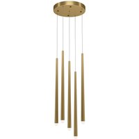 LED Hängeleuchte Aluminium Farbwechsel 2600-3500 K rund von Maytoni