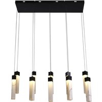 LED Hängeleuchte Stahl Harz 1012 lm in Schwarz Marmor LED Hängeleuchte Stahl Harz 1012 lm in Schwarz Marmor von 121004