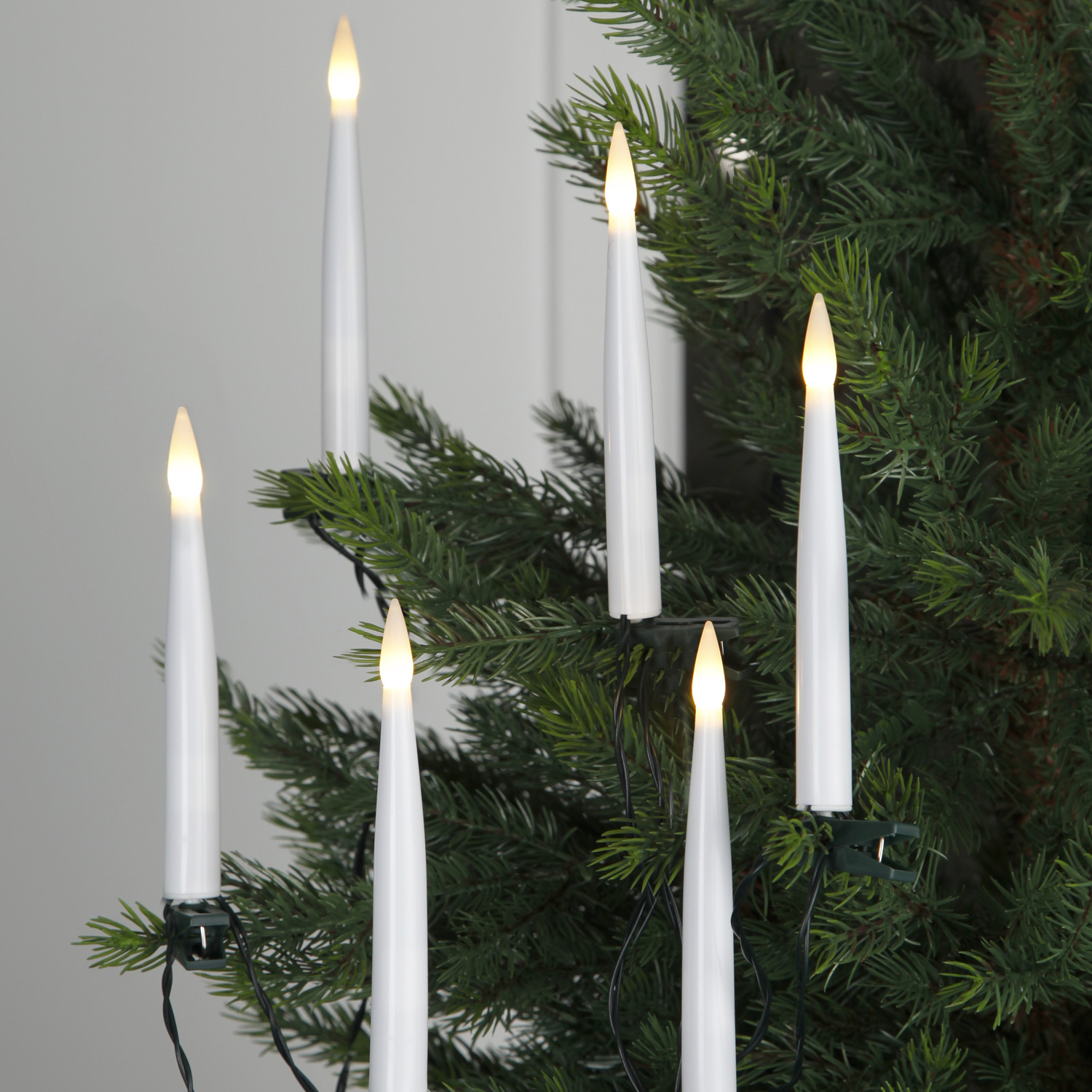 LED-Kerzenkette - Indoor - Slimline - statische LED - L: 10,5m - H: 15cm - 16er Set LED-Kerzenkette - Indoor - Slimline - statische LED - L: 10,5m - H: 15cm - 16er Set von StarTrading