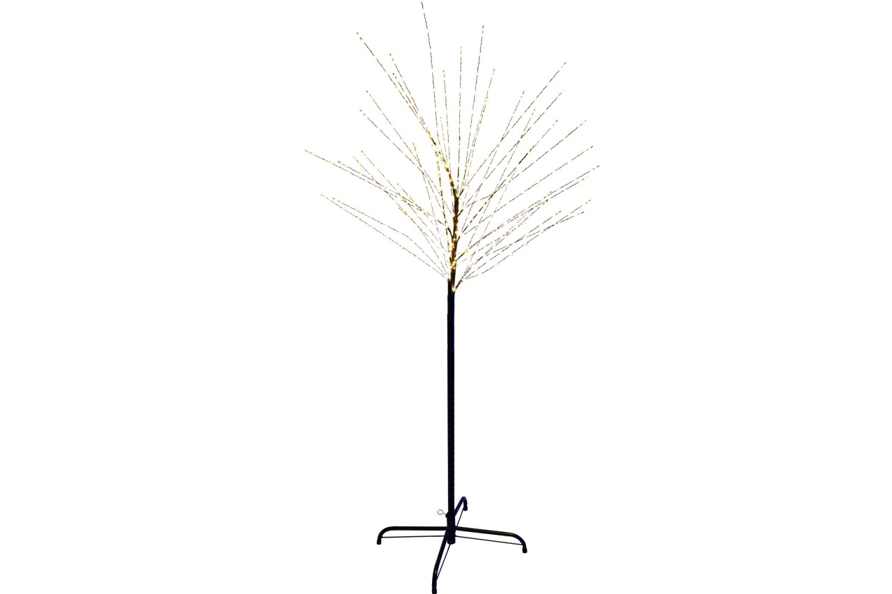 LED Lichterbaum schwarz mit 450 LEDs Timer Höhe 150 cm Innen und Außen LED Lichterbaum schwarz mit 450 LEDs Timer Höhe 150 cm Innen und Außen