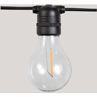 LED Lichterkette außen 2700 K Schwarz IP44 Modern von Newgarden
