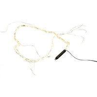 LED-Lichterstrang 200 LEDs 150 cm lang von Werner Voss Weiss