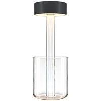 LED Nachttischleuchte Glas dimmbar Touch Funktion rund von Maytoni