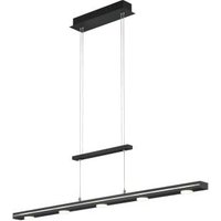 LED-Pendelleuchte 7 x 4W Matt 1 Stück Metall Schwarz