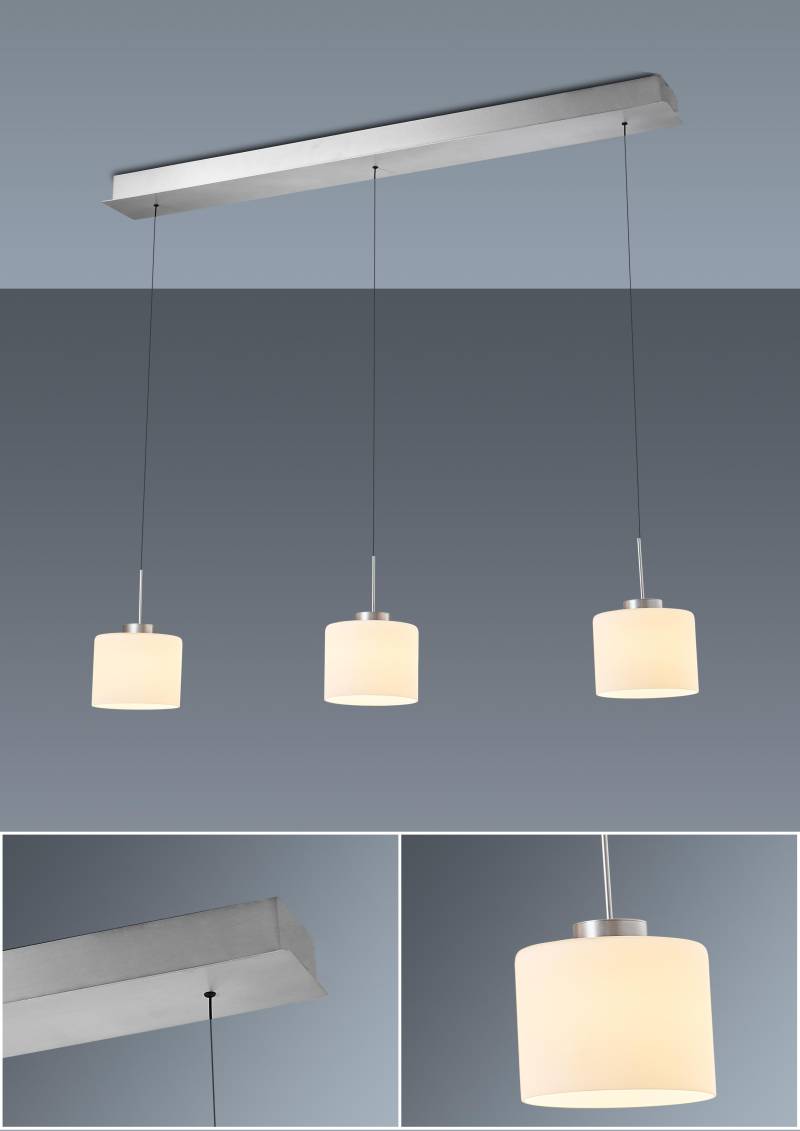LED-Pendelleuchte ABBY in 36 Aluminium