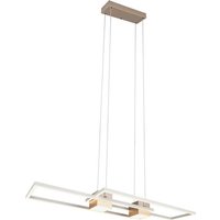 LED Pendelleuchte Alu Coffee / Warm Grey 1 Stück Metall Hellgrau, Hellbraun LED Pendelleuchte Alu Coffee / Warm Grey 1 Stück Metall Hellgrau, Hellbraun