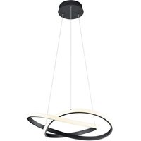 LED-Pendelleuchte COURSE 27 5W von REALITY Leuchten R32051132 Schwarz