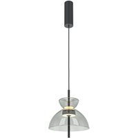LED Pendelleuchte Metall Rauchglas H: max. 348 cm BRUNO von Maytoni