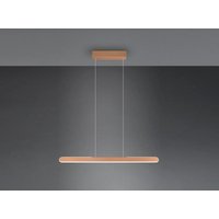 LED-Pendelleuchte inkl. Touch Dimmer  Coffee 1 Stück Metall Hellbraun