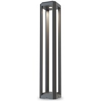 LED Pollerleuchte Aluminium IP65 80 cm Grau eckig TIM LED Pollerleuchte Aluminium IP65 80 cm Grau eckig TIM von Maytoni