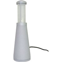 LED Pollerleuchte IP54 Silber 37cm Aluminium Modern LED Pollerleuchte IP54 Silber 37cm Aluminium Modern von ELSTEAD