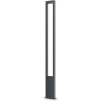 LED Pollerleuchte Metall 200 cm hoch IP65 Graphit eckig LED Pollerleuchte Metall 200 cm hoch IP65 Graphit eckig von Maytoni