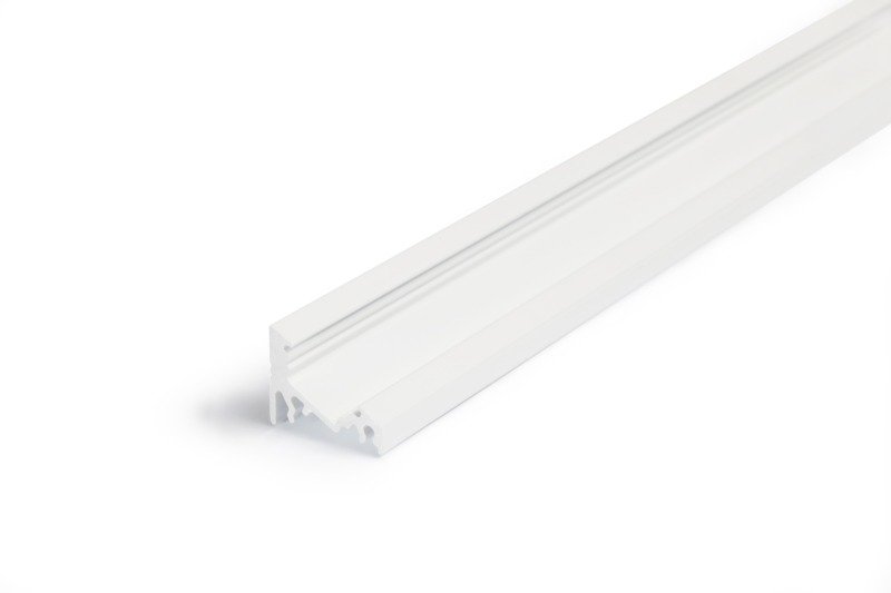 LED Profil TYP C weiss, LED Eckprofil / Unterbauprofil / Aluleiste für max. 10mm breite LED Streifen LED Profil TYP C weiss, LED Eckprofil / Unterbauprofil / Aluleiste für max. 10mm breite LED Streifen