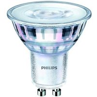 PHILIPS LED-Reflektorlampe GU10 CorePro PAR16 5W A+ 2700K ewws 350lm dimmbar 36° AC COREPROLEDSPOT5-50WGU1082736D - weiß von Philips