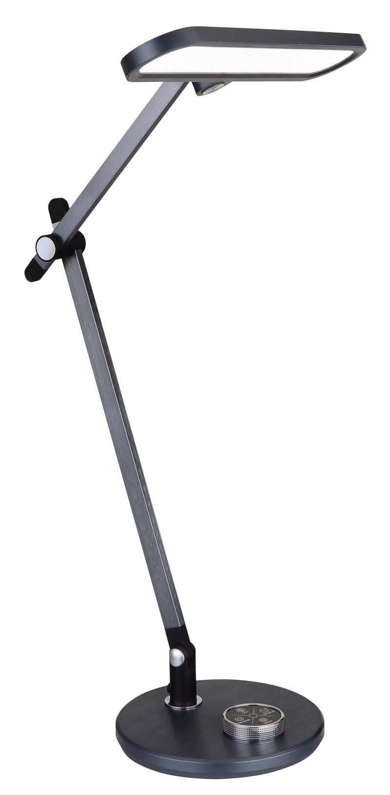 LED-Schreibtischleuchte Berletta Dunkelgrau max.12Watt Schreibtischlampe