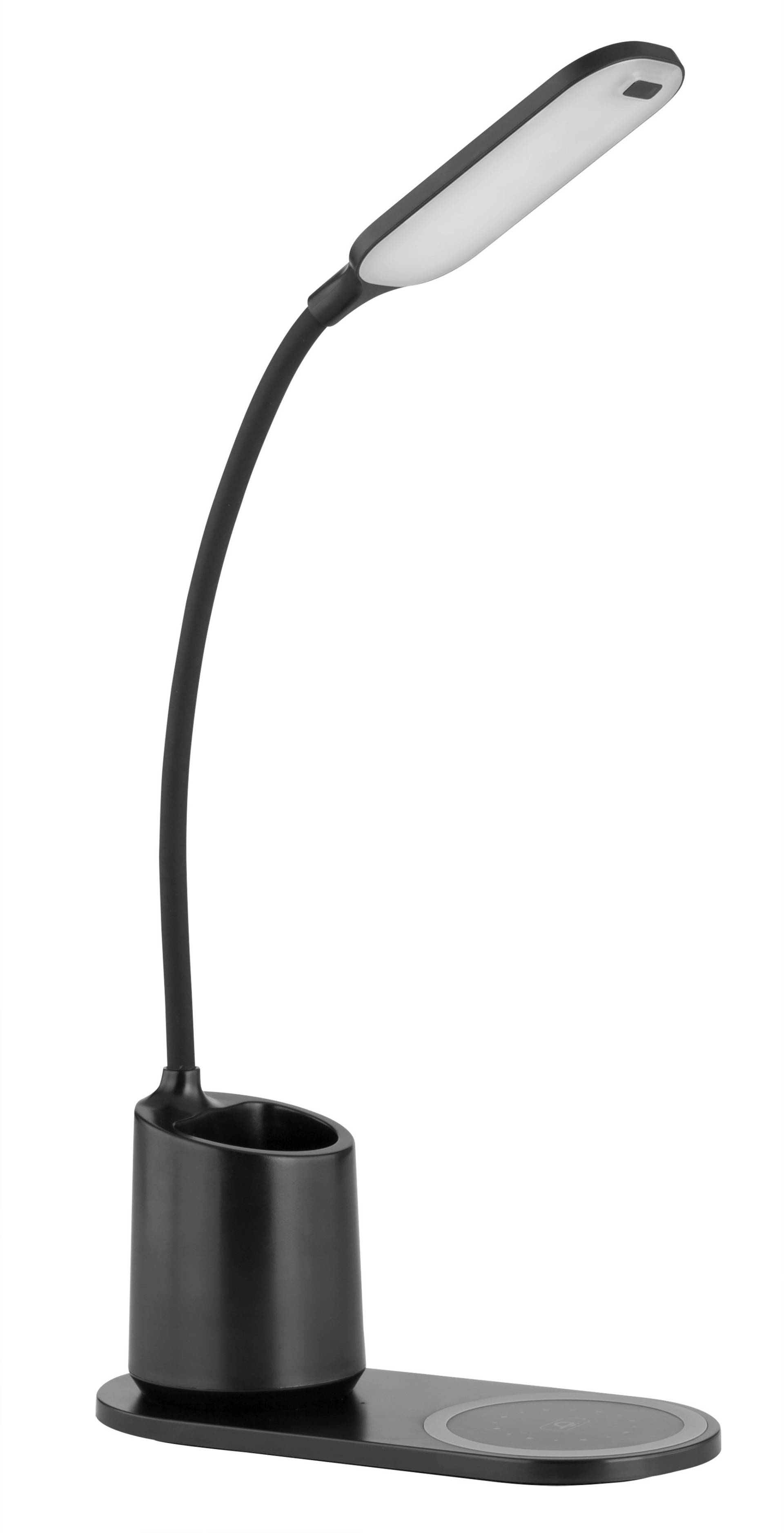 LED-Schreibtischleuchte Melli Opal/Schwarz max. 3 Watt Schreibtischlampe LED-Schreibtischleuchte Melli Opal/Schwarz max. 3 Watt Schreibtischlampe