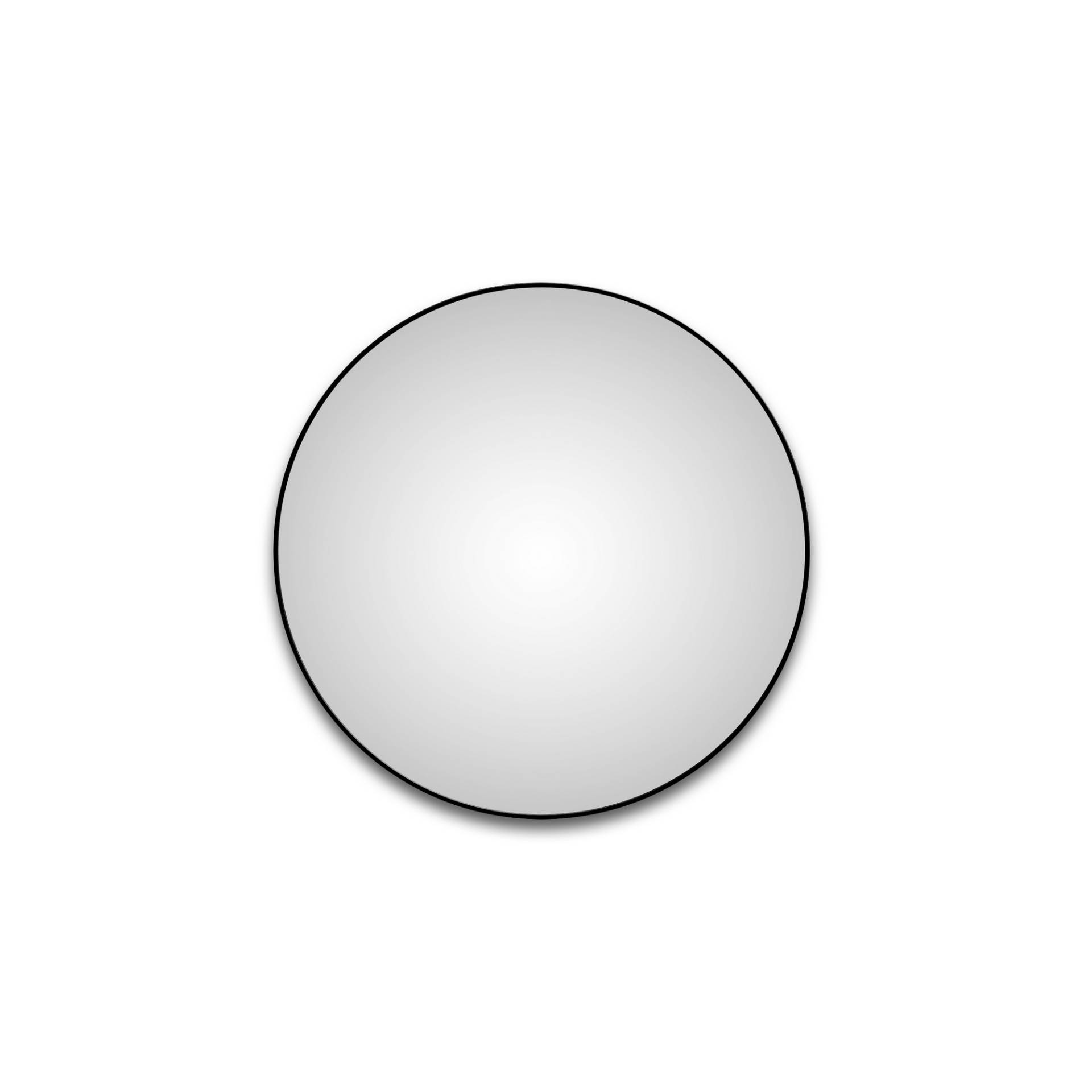 DSK LED-Spiegel Silver Globo Black Ø 120 cm DSK LED-Spiegel Silver Globo Black Ø 120 cm von DSK