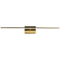 LED Spiegellampe in Messing Metall B:61 cm IP44 2700 K von Searchlight