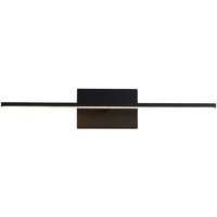 LED Spiegelleuchte Metall B:41 cm IP44 Schwarz 433 lm LED Spiegelleuchte Metall B:41 cm IP44 Schwarz 433 lm von 121004