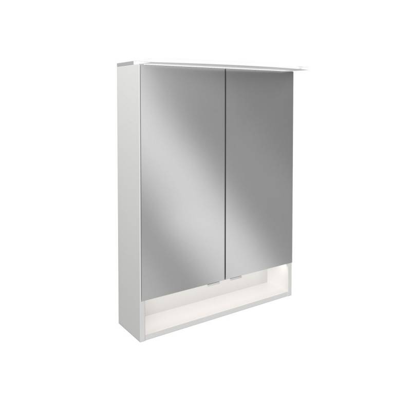 Fackelmann LED-Spiegelschrank 'B.Style' weiß 60 x 81,2 x 15,3 cm von Fackelmann