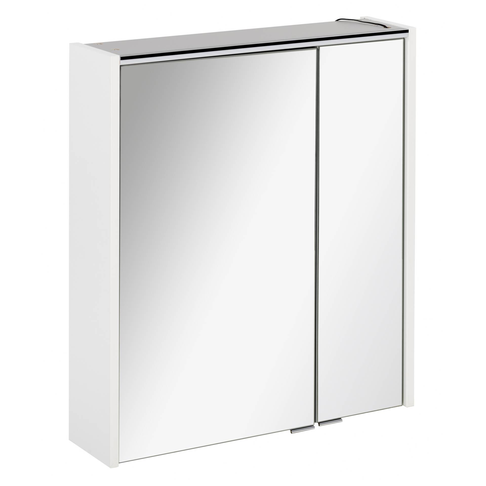 Fackelmann LED-Spiegelschrank 'Denver' weiß 60 x 68,5 x 16 cm von Fackelmann