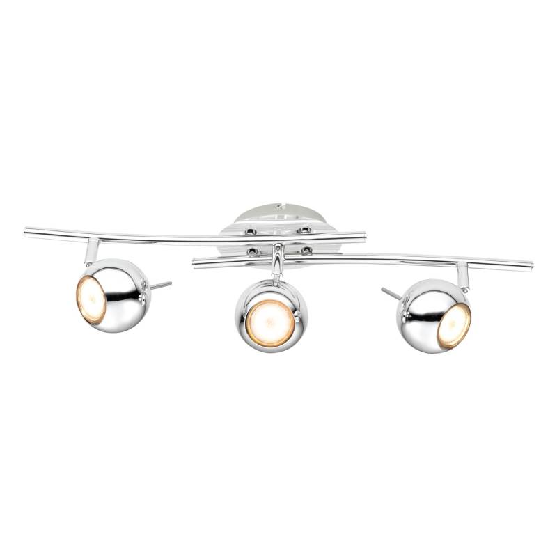 LED Spot Scordia 3er Chrom inkl. GU10 Leuchtmittel