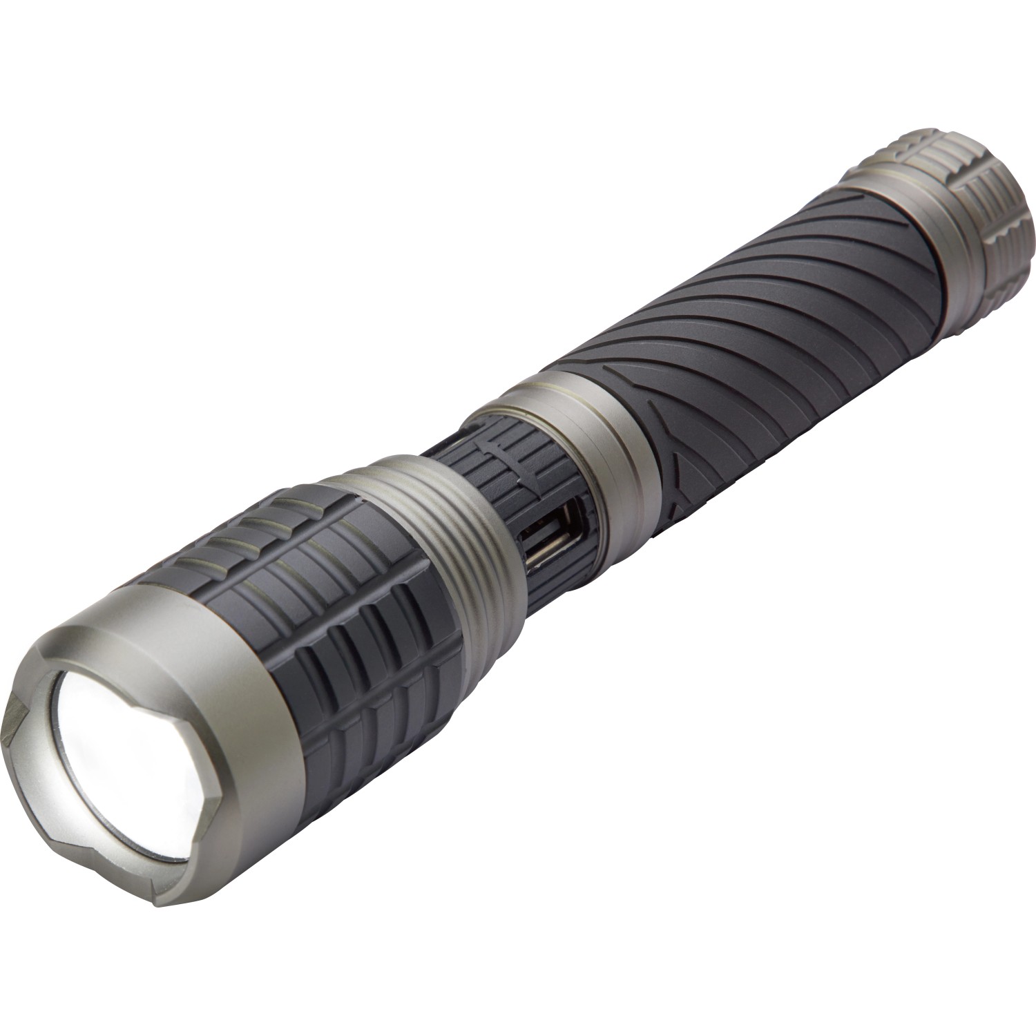 LED-Stabtaschenlampe Z84 1.600 lm Aluminium-Schwarz LED-Stabtaschenlampe Z84 1.600 lm Aluminium-Schwarz