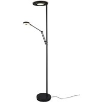 LED-Stehlampe 1 Stück Metall Schwarz