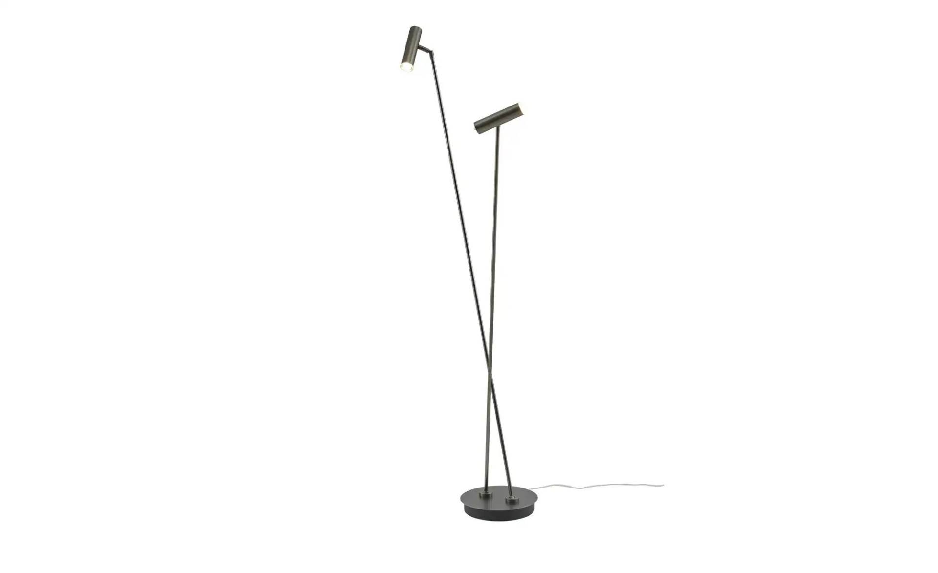 HELL-höllisch gutes Licht LED-Stehleuchte  2-flammig  bronzefarben   ¦ gold ¦ Maße (cm): H: 140  Ø: 22.0 Lampen & Leuchten > LED-Leuchten > LED-Stehlampen - Möbel Kraft