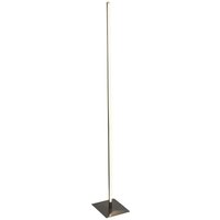 LED Stehleuchte Metall dimmbar 18 W 150 cm in Silber von Searchlight