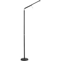 LED-Stehleuchte inkl. Tastdimmer  Matt 1 Stück Metall Schwarz