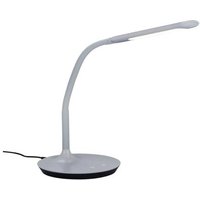 LED-TOUCH-Tischleuchte inkl. 4-fach TOUCH 1 Stück Kunststoff Grau
